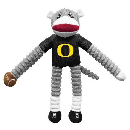 Little Earth Productions Oregon Ducks Sock Monkey Pet Toy LEP157-OR